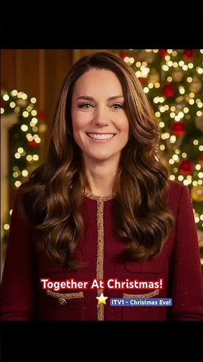 The Princess of wales will be hosting her fifth year of Together At Christmas on ITV1 on Xmas Eve!