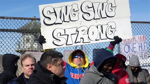 Sing Sing correction officers picket for better working conditions