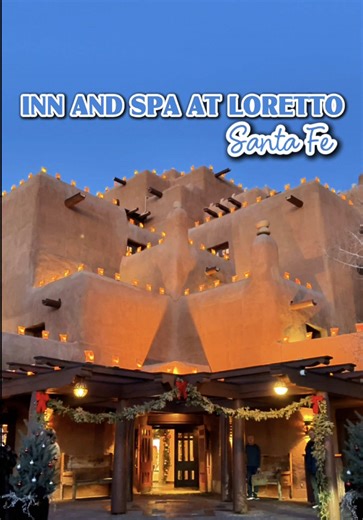 We stayed at the Inn & Spa at Loretto over Christmas break, and it was such a cozy getaway right in the center of historic Santa Fe. 😍 The pueblo style architecture is uniquely Santa Fe, and the hotel is even connected to the historic Loretto Chapel. ✨What really made the Inn & Spa at Loretto perfect for our stay is the location. You can walk to the famous Santa Fe Plaza, museums, galleries, shops, and so many delicious restaurants. 🧖🏻‍♀️ They have a full-service spa offering a range of treat
