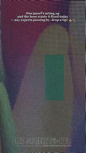 Can any LED display experts help diagnose what's wrong here?