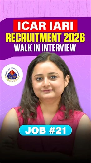 ICAR IARI Recruitment 2026 🌾 | ₹42,000 Salary | Direct Walk-In Interview | Apply Now