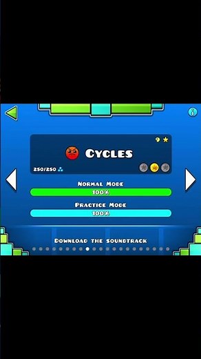 Todos los niveles de Geometry dash lite