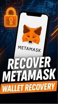 How to Recover MetaMask Wallet in Minutes! #technicalfix #metamaskwallet #cryptowallet