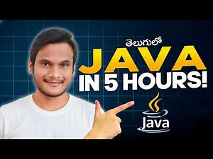 Java Full Course For Beginners|| Telugu || Zero To Hero 🚀