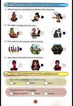 5th Std English Workbook 3rd term Chapter-1
