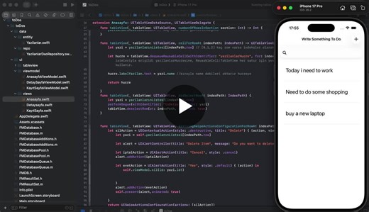 #iosdevelopment #swift #uikit #mvvm #rxswift #sqlite #mobileapp #learningjourney #codinglife #junioriosdeveloper | Ege Yalki