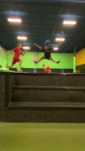 Toe touch in slow motion