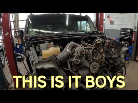LB7 DURAMAX HUMMER H2 SWAP PART 2