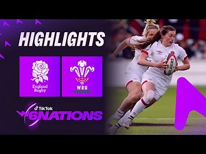 Highlights | England v Wales | 2022 TikTok Women's Six Nations
