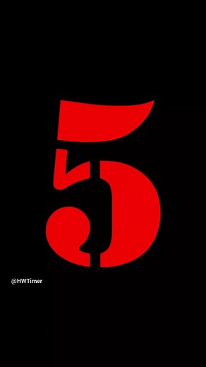 ‏5 Second effect timer - HW Timer #4k #timer #countdown #HWTimer