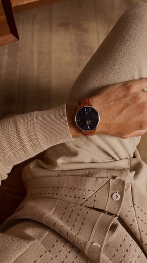 60’s golden era silhouette. Embossed alligator straps. Exposed automatic heartbeat. #jointhemvmt #automaticwatches #automaticwatch | MVMT
