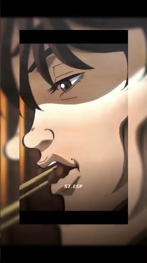 Baki eating food#anime #bakihanma #baki