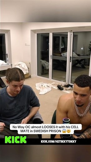 No Way OC almost LOOSES it with his CELL MATE in SWEDISH PRISON 😱🤯 #shorts