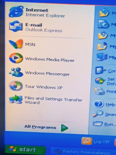 thinkpad T510 factory restore. #thinkpad #ibm #windowsxp