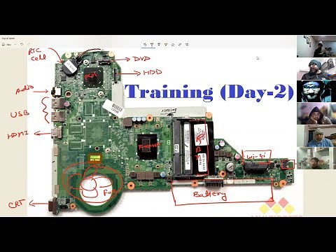 (#Day-2) Laptop Chip Level Training |Basic Sections on Laptop Motherboard| By | Master Dinesh |