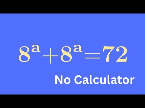Most People Get this Wrong Exponential Equation Wrong - Can You Solve It?