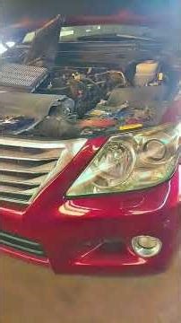 Lexus station 570 spark plug replace fas computer