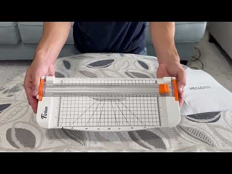 Unboxing & Testing: Firbon 12 Inch Titanium Paper Trimmer