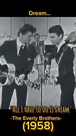 All I Have To Do Is Dream (1958) -The Everly Brothers- | Jence Lane
