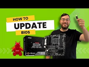 MSI B550M PRO VDH WIFI Motherboard BIOS Update (Step by Step Guide)