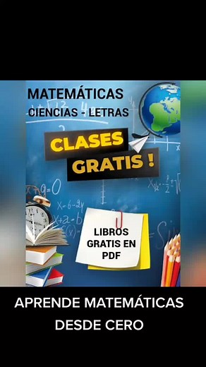 Clases Gratis de Matemáticas: Aprende desde Cero