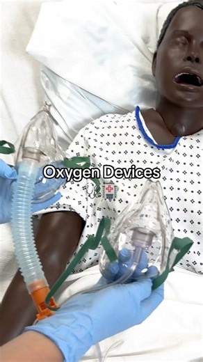 Deep breaths…. Here’s a breakdown of commonly-used delivery devices 😮‍💨 #nursingschool #oxygendevices #pulmonary #nclex