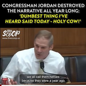 62K views · 2.5K reactions | Jim Jordan was a firecracker all year long! As cases are rising, Hospitals are probably missing every single worker that they fired due to these mandates. | The Scoop Politics | Facebook