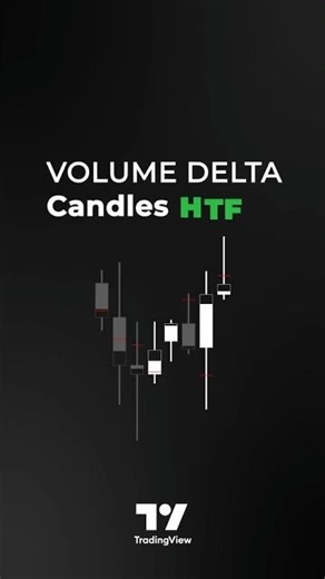 💎 Volume Delta Candles Indicator HTF - LTF Volume Candles in Tradingview [TradingFinder]