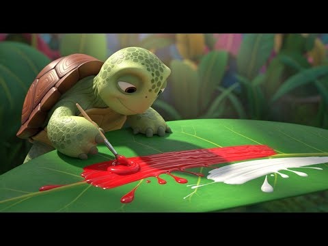 The Turtle Who Loved Colors | Best Nursery Rhymes and Kids Songs Collection