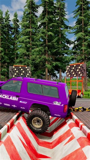 Taco Van & Off-Roaders vs The Deadly Gap! 🌮🔗 | BeamNG.drive