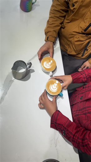 Krishuu Shrestha on Instagram: "#passion #barista #Basic tulip, timeless comfort.”#coffeeaesthetic☕️ #coffeeworld"