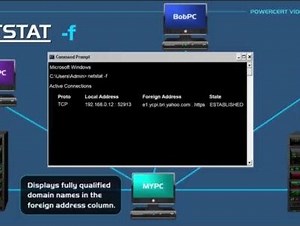 netstat如何看源端和远端ip