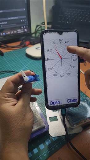 Control de Servomotor mediante Interfaz Háptica en Unity #arduino #antirobo #arduinoproject