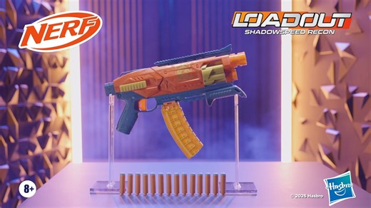 ⚡ ¡Nerf Loadout Shadowspeed Recon listo para la acción! Más de 1000 combinaciones, bombeo épico, cilindro de 6 dardos y portadardos de 14 para recargar rapidísimo. Incluye 14 dardos N1 para máxima precisión. 👉 Disponible en Mi Juguetería #MiJuguetería #Nerf #Hasbro #NerfLoadout | Mi Juguetería