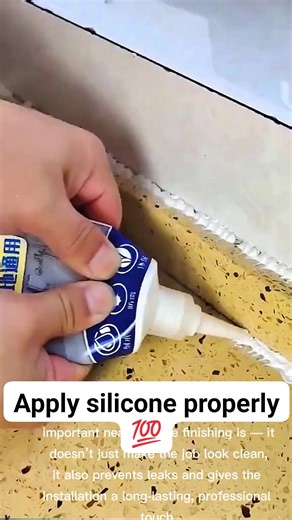 Applying silicone properly 💯 | RB Plumbing Experts