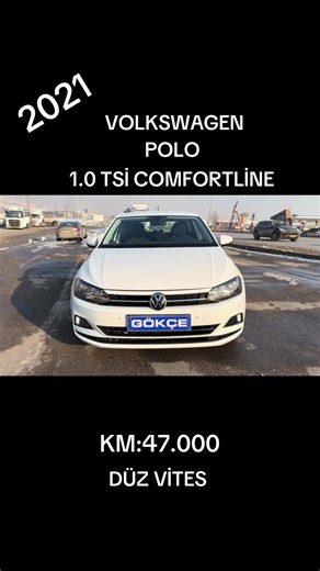 2021 VOLKSWAGEN POLO 1.0 TSİ COMFORTLİNE KM:47.000 DÜZ VİTES #kahramanmaraş #keşfetteyizzz #onikişubat #dulkadiroğlu #new