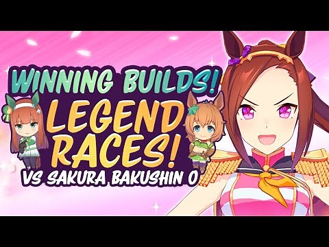 Winning Builds vs Legend Sakura Bakushin O Race Event! [Uma Musume Pretty Derby Game]