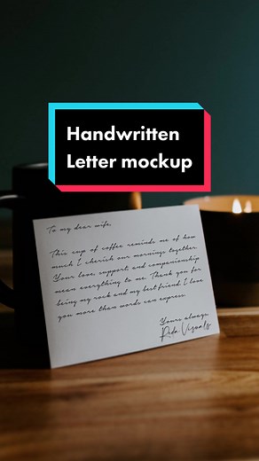Create Realistic Handwritten Letter in Photoshop Tutorial