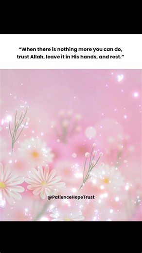 Leave It In Allah's Hands | Islamic Reminder #shorts