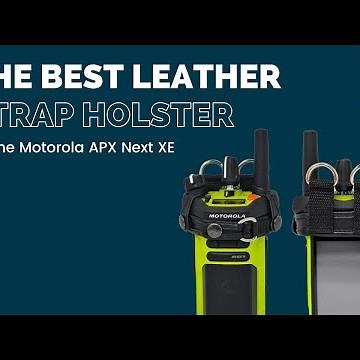 Motorola APX Next XE Strap Harness by Turtleback Case