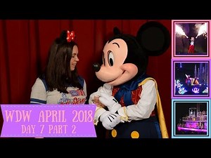 Meeting Talking Mickey Mouse for the Last Time | Fantasmic | WDW April 2018 | Jessica Ever After