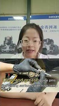 How to maintain air disc brake caliper?#brakecaliper#commercialvehicle #heavyduty #airdiscbrake