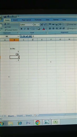 Fill Series in Microsoft Excel