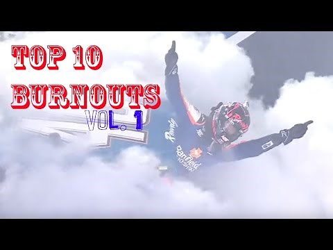 Top 10 Burnouts in NASCAR: Volume 1