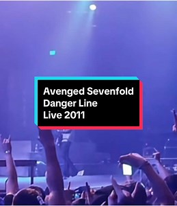 Avenged Sevenfold - Danger Line Live 2011 #avengedsevendfold #a7x #nightmarealbum