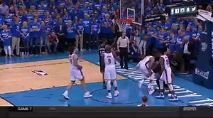 The defense of Andre Roberson. And he scored 14. | Oklahoma City Thunder