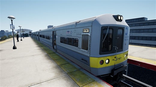 【KPS的TSW5游戏实况40】老车比新车好开...？驾驶长岛铁路M3型电力动车组前往宾夕法尼亚！