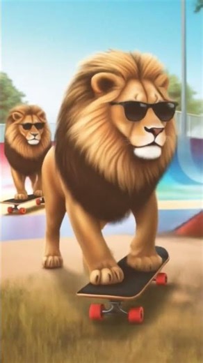 #DreamScreenAI#lionking#animals #priyanshikumari