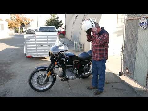 1984 BMW R100 Drive Off Video