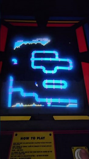 Venture Line, Looping arcade machine (1982) #fyp #retrogaming #arcade #neverforget